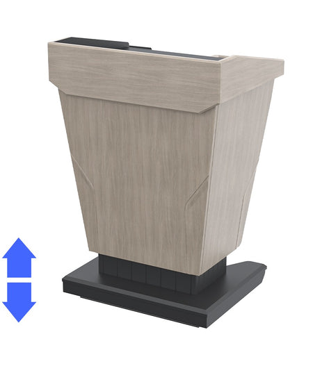 AVFI PDDL31 Height Adjustable Diplomat Podium Plus