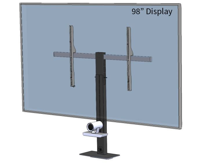 AVFI PM2-XXL Camera Shelf Mount for 60-98 Inch Displays