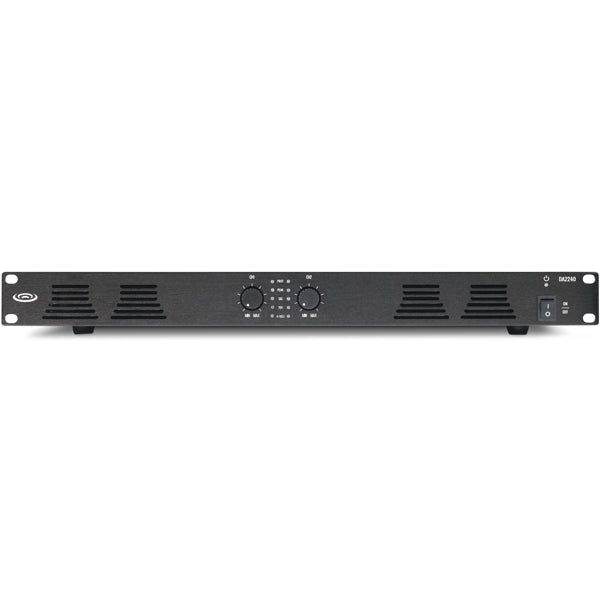Pure Resonance Audio DA2240 2-Channel Power Amplifier Dual-Impedance 70V 240W