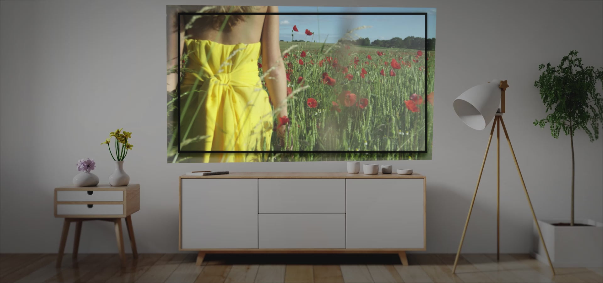 Optoma UHD35STx Short Throw 4K UHD Gaming and Home Entertainment Projector