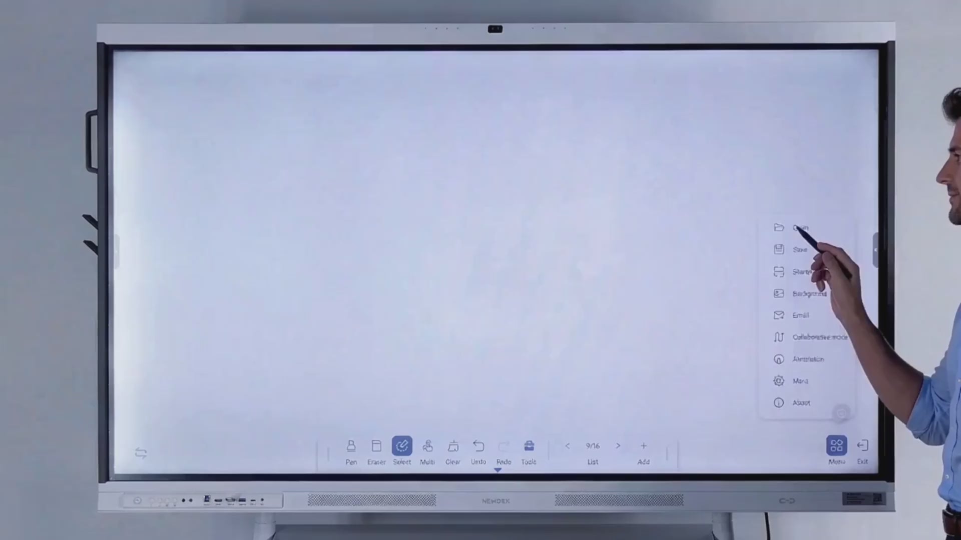 Nework NewBoard E-Series 4K Interactive Commercial Display