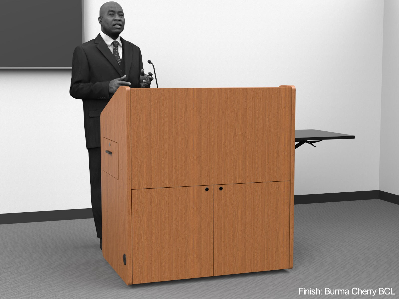 AVFI PD3002 Mobile Multimedia Presentation Podium