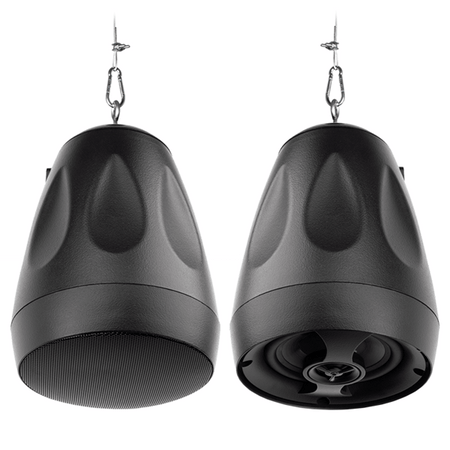 Pure Resonance Audio PD4 4" 70V Pendant Mount Speaker Pair