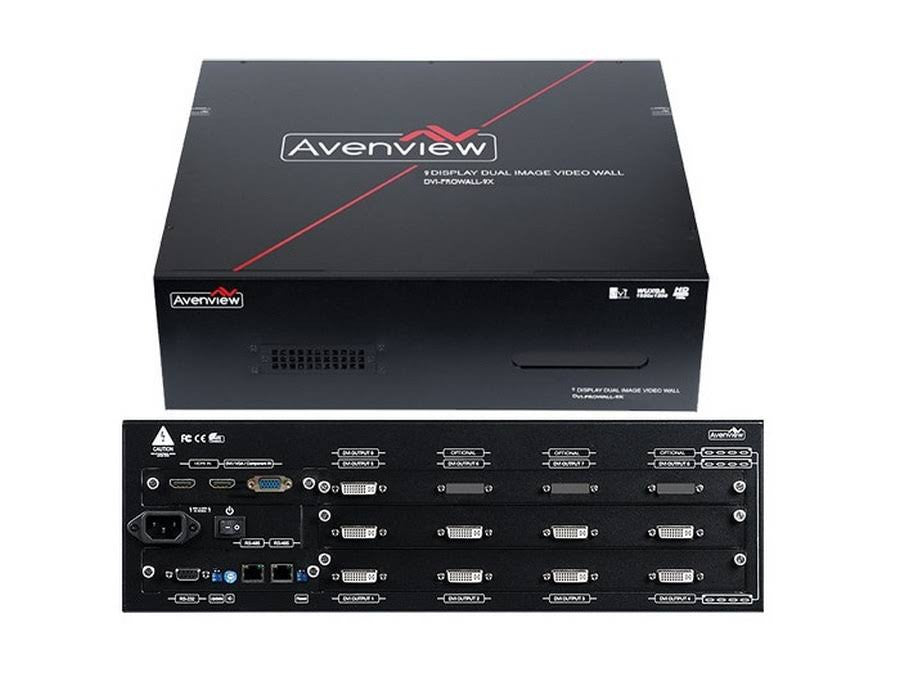 Avenview DVI-PROWALL-9X 9-Display Videowall Processor