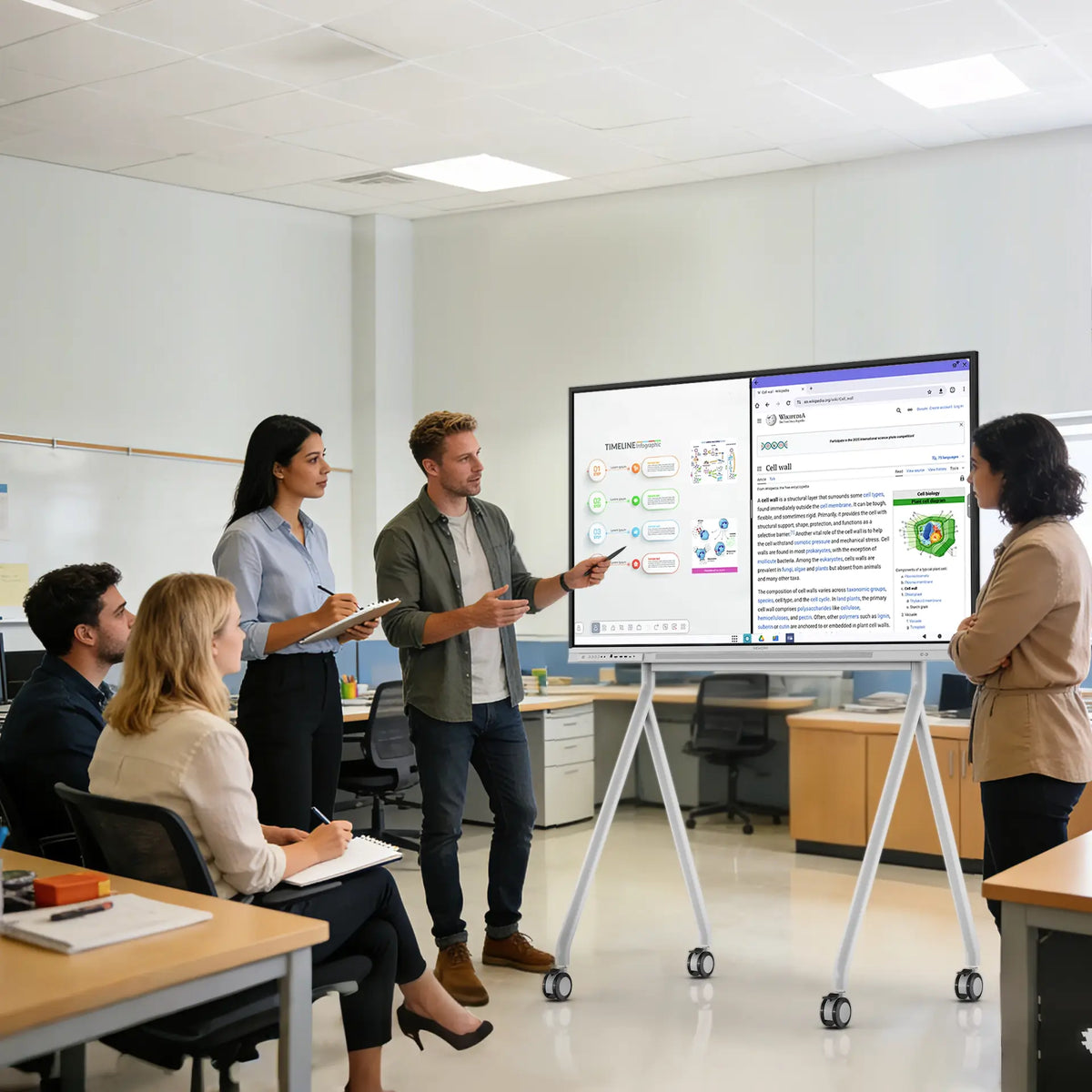 Nework NewBoard E-Series 4K Interactive Commercial Display