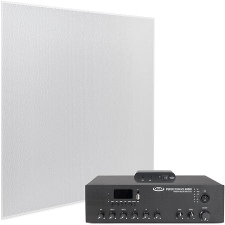 Pure Resonance Audio SMSS-6SP8MA60BTSMG1 6 SP8 2x2 Ceiling Tile Sound Masking System