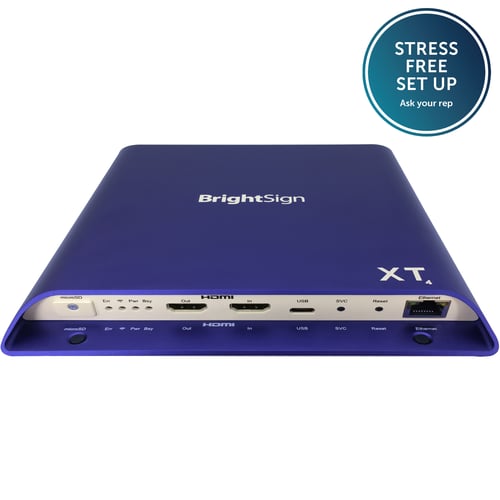 BrightSign XT1144 4K Enterprise Digital Signage Media Player